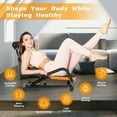 thumbnail image 6 of Resenkos Strength Training Sit Up Gym Bench, Hyper Back Extension Exercise Home Workouts,Core Fitness Abdominal Trainer Crunch Exercise Bench Machine, 6 of 8