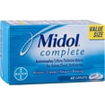 thumbnail image 3 of Midol Complete Gas Relief Tablets W/ Acetaminophen & Antihistamine, 40 ct, 3 of 7