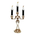 thumbnail image 2 of Halloween Decor - Candles and Candle Holders - Halloween Skeleton Candle Holder - Cheers Us Halloween Decoration Candlestick Light Halloween Candlestick Flameless Prop Candle Holder, 2 of 5