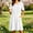 White, variant on XiYing Dress Shirts for Men, Women Embroidered Short Sleeve Mini Dress Round Neck Casual Dress with Pockets for Summer Vacation