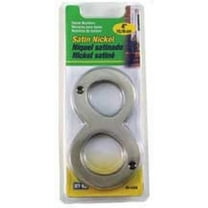 4 Inch Satin Nickel House Number 8 - Premium Address Marker