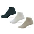 thumbnail image 4 of Jefferies Socks Womens Rayon Mesh Breathable Sport Casual Ankle Socks 6 Pair Pack, 4 of 4