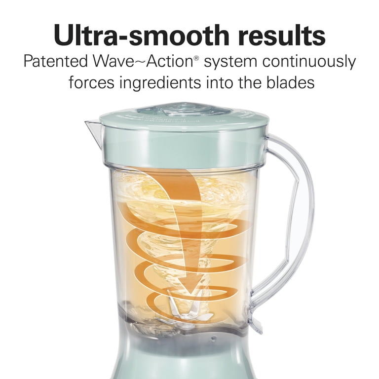 Hamilton Beach Smoothie Blender for Kitchen, 48 oz Jar for