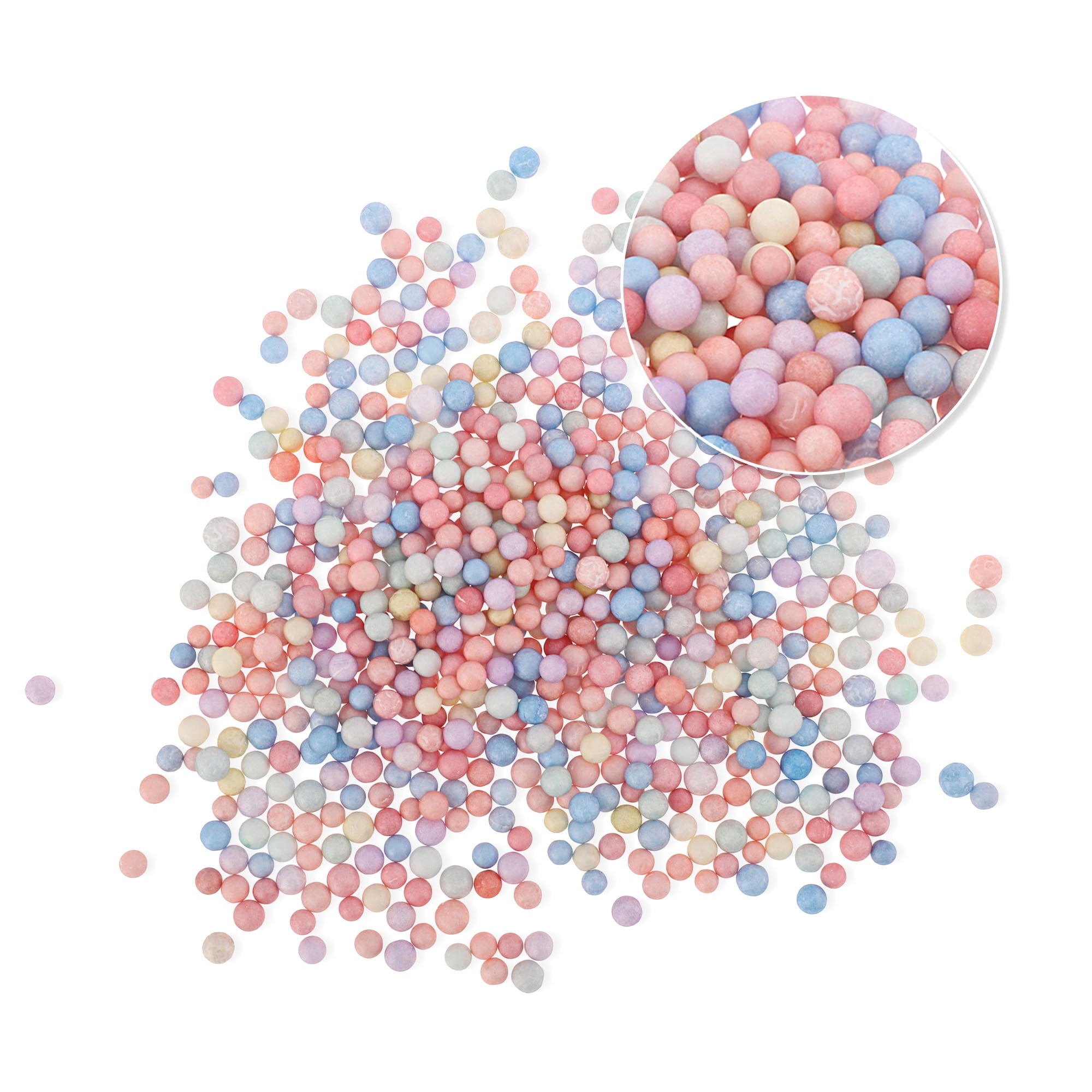 Unique Bargains 1.76 oz Colorful Foam Balls Gift Box Decoration Filler for Christmas 4-6mm