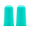 100 Pairs Foam Ear Plugs for Sleeping, Travel, Shotting Range and Noise Protection Cancelling, Teal, 0.5 x 0.95 in.