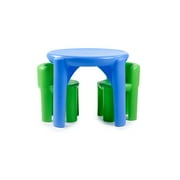Little Tikes Table and Chair Set, Multi-Color, for Ages 2+