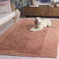 thumbnail image 4 of Safavieh Easy Care Karima Solid Machine Washable Area Rug, Rust, 5' x 8', 4 of 12