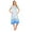 Blue, variant on JEFFRICO Womens Nightgowns Sleepwear Soft Pajama Dress Nightshirts