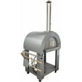 thumbnail image 4 of KOSTCH Pizza Oven Outdoor, Wood Fire & Propane Pizza Oven, 32.5in, Casters,  Stainless Steel, 4 of 12