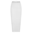 thumbnail image 5 of ZQUUVOU Women's Versatile Fashion Leisure Home Resort Beach Mid Length Skirt White, 5 of 6