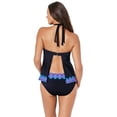 thumbnail image 2 of Swimsuits for All Apron Halter Tankini Set, 2 of 6