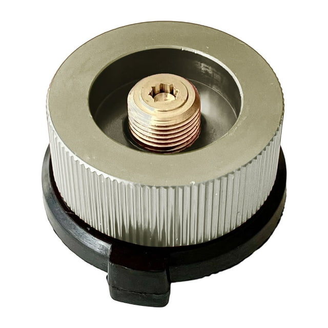 Tête d'Adaptateur Universelle de Conversion de Brûleur de Réchaud de Camping pour Raccordement de Réservoir de Propane Extérieur et Compatibilité avec Cartouche de Carburant