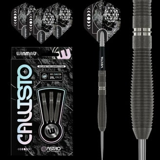 bottelsen gt black steal 90% tungsten soft tip dart, 18 gram