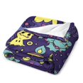 thumbnail image 6 of Pokemon Gengar Throw Blanket Cute Flannel for Boys Girls Men Women, 6 of 7