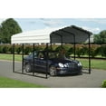 thumbnail image 3 of Arrow 10 x 15 x 9 ft Eggshell Carport, 3 of 20