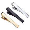 thumbnail image 1 of Juego de 3 alfileres de corbata, alfileres de corbata delgados para hombres, alfileres de corbata delgados de cobre, para el día de San Valentín, Navidad, boda, uso diario (oro, plata, negro), 1 of 5