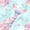 Pink Aqua, variant on Castle Fairy Watercolor Mermaid Cat Bed Spread Queen,Glitter Scale Seashell Pattern Queen Coverlet Set,Blue Rainbow