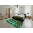 thumbnail image 5 of Ahgly Company Machine Washable Indoor Rectangle Transitional Jade Green Area Rugs, 2' x 4', 5 of 7