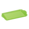 thumbnail image 3 of OGGI Rubbergrip Non-Skid Rectangle Serving Tray | Green, 3 of 12