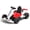 White, variant on KORIMEFA Electric Go Kart for 3  Years Old Boys Girls Outdoor Ride on Toy 12V Go Kart with Adjustable speed mode, Bluetooth, USB port, LED Lights&110 lbs Max Load, White