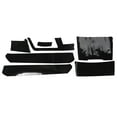 thumbnail image 4 of Mduoduo 1set Car Interior Trim Black Cover STICKER For Mercedes-Benz Class E W212 5D Carbon Fiber Interior Trim Decals Interior Moulding Car Accessories, 4 of 9