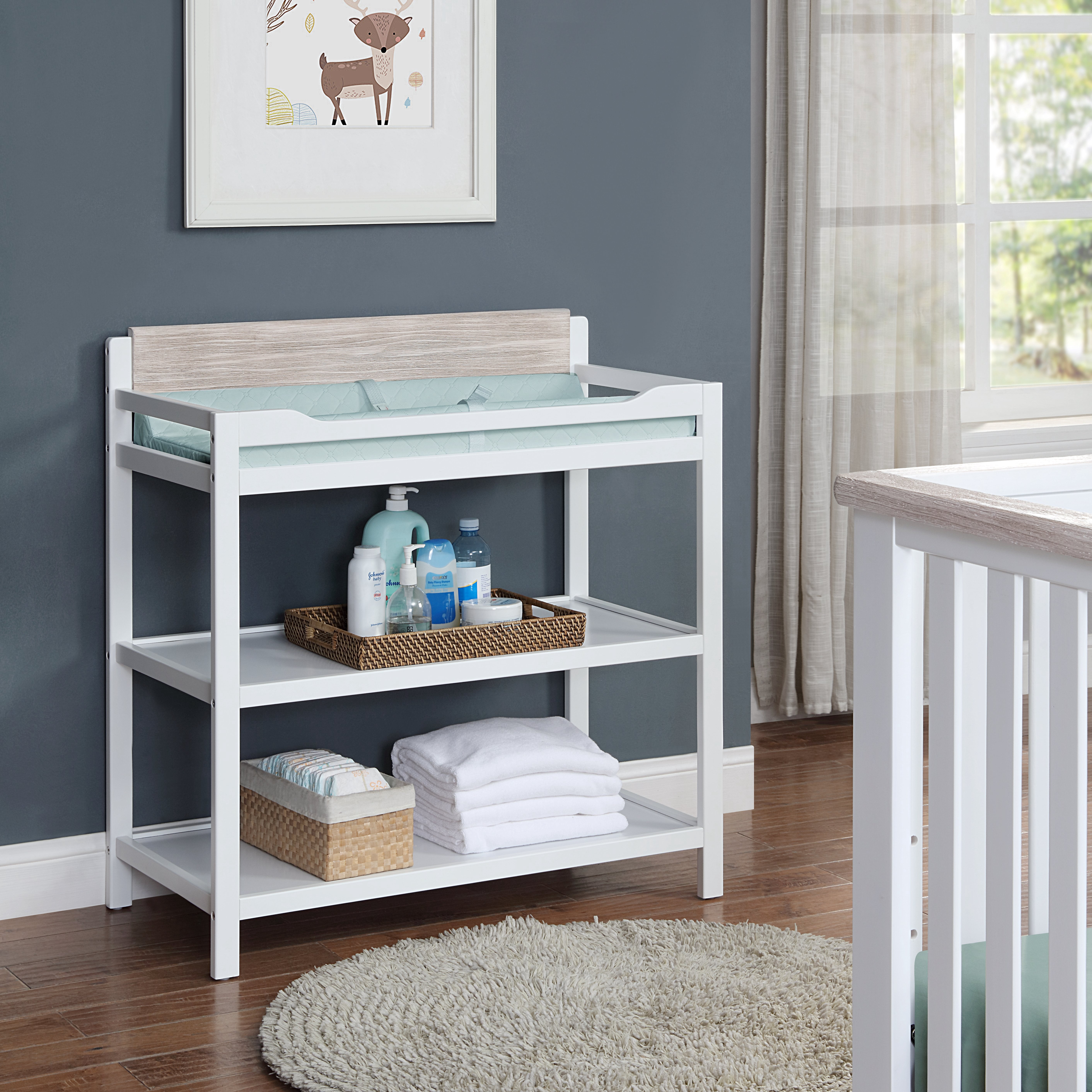 Suite Bebe Hayes Changing Table, White/Natural