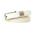 thumbnail image 3 of Buckle-Less Adjustable Waist Strap Waist Belts Elastic Woven Stretch Buckle-Less Belt Hooks for Women Women's Belts for Jeans, 3 of 3