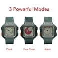 thumbnail image 3 of TIME TIMER Watch — Visual 12-Hour or 24-Hour Analog and Digital Timer (Sequoia Green, Large)&nbsp;, 3 of 8