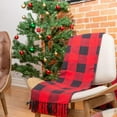 thumbnail image 4 of Fabstyles Buffalo Check 100% Cotton Throw Blanket, 4 of 7
