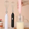 thumbnail image 6 of THLKIF Mini USB Rechargeable Hand Mixer, Portable Egg Beater with 3 Stainless Whisks for Baking Cake and Dough, Compact Handheld Kitchen Mixer ﻿, 6 of 9
