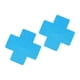 thumbnail image 1 of 2x Cubrepechos Transpirables Delgados Cómodos Accesorios Pétalo de Pecho Adhesivo Azul claro, 1 of 9