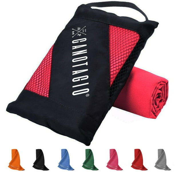 Toalla Canotagio deportiva de Microfibra para Viaje Gym Playa rojo Grande Canotagio TDMFSMAZ