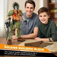 thumbnail image 3 of GZBrick Ghost Tactical Soldier Building Sets Compatible with Lego Army Figure Mission Action II for Adults Boy, 3 of 7