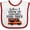 White and Red, variant on Inktastic Future Food Truck Driver Boys or Girls Baby Bib