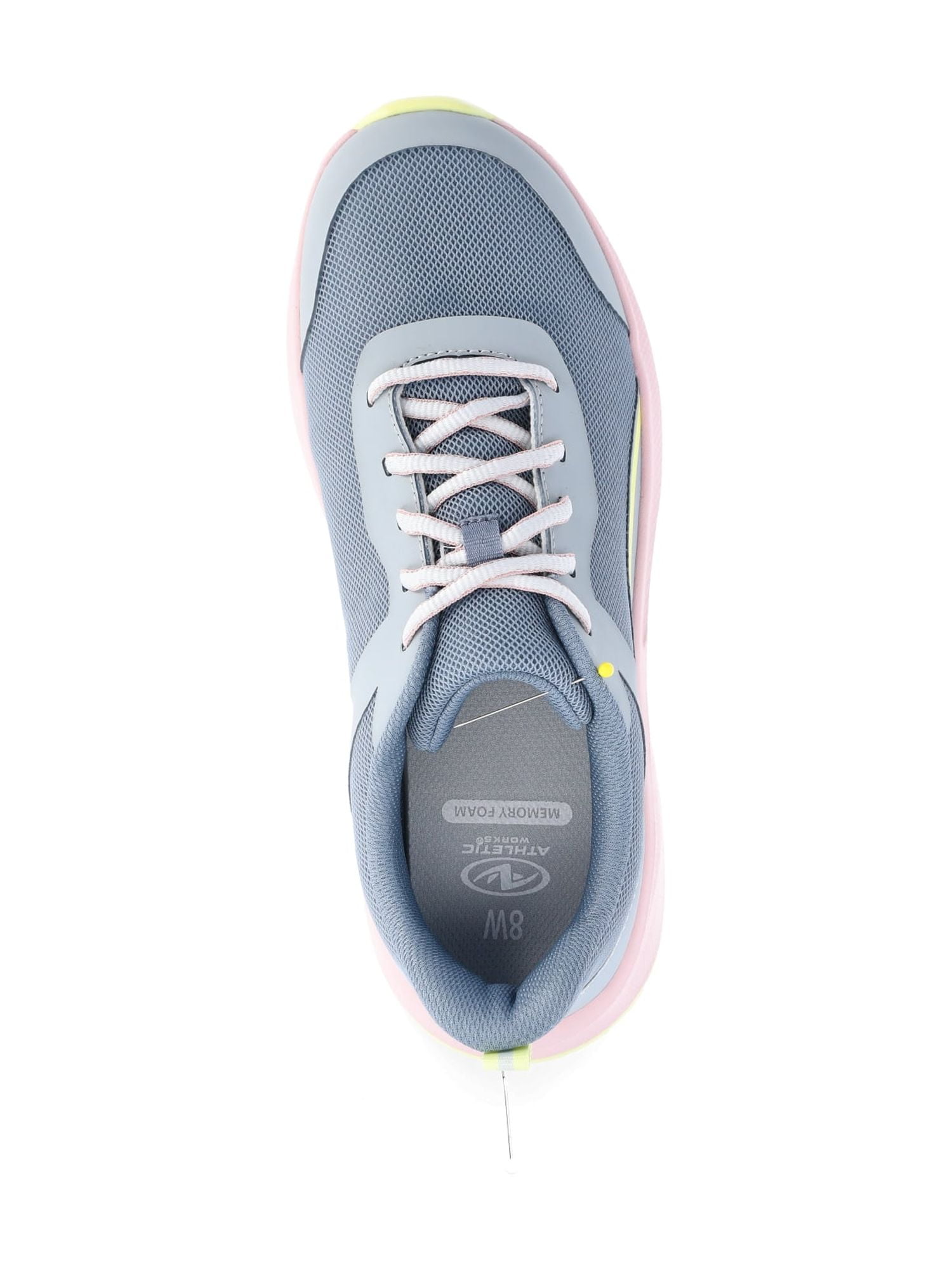 Athletic Works Women's Lifestyle Mesh Jogger Sneakers, Wide Width Available