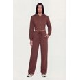 thumbnail image 2 of Women's Scuba Corset Detail Cropped Zip Front Hoodie, 2 of 4