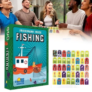 HUASHENG Pêche Trick prise de carte jeu thème de la carte de rédaction & Âge de pointe 14+ 35 Joueurs 3060 Minces