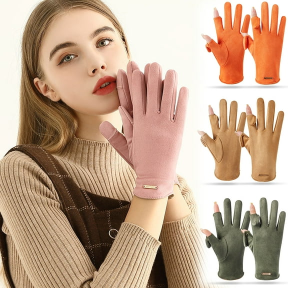 Womens Winter Gloves Touchscreen Texting Warm Lining Cold Weather Gloves Christmas Gifts