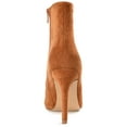 thumbnail image 4 of Journee Womens Cameron Pointed Toe Stiletto Ankle Booties, 4 of 10