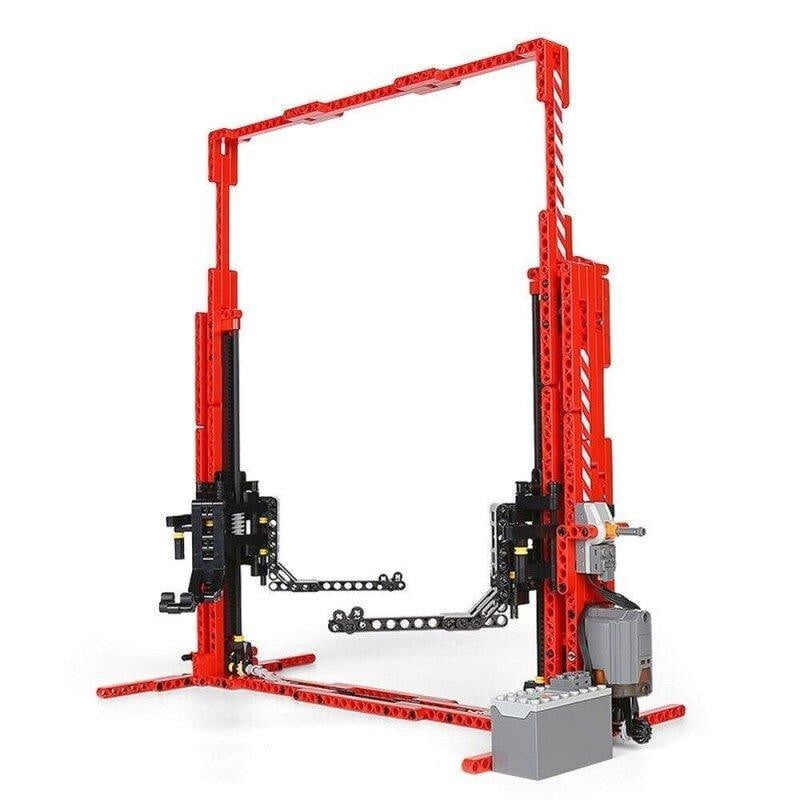 RC Motorized Car Lift MOC Building Blocks Sets Lifter DIY Model Bricks Toys Gift