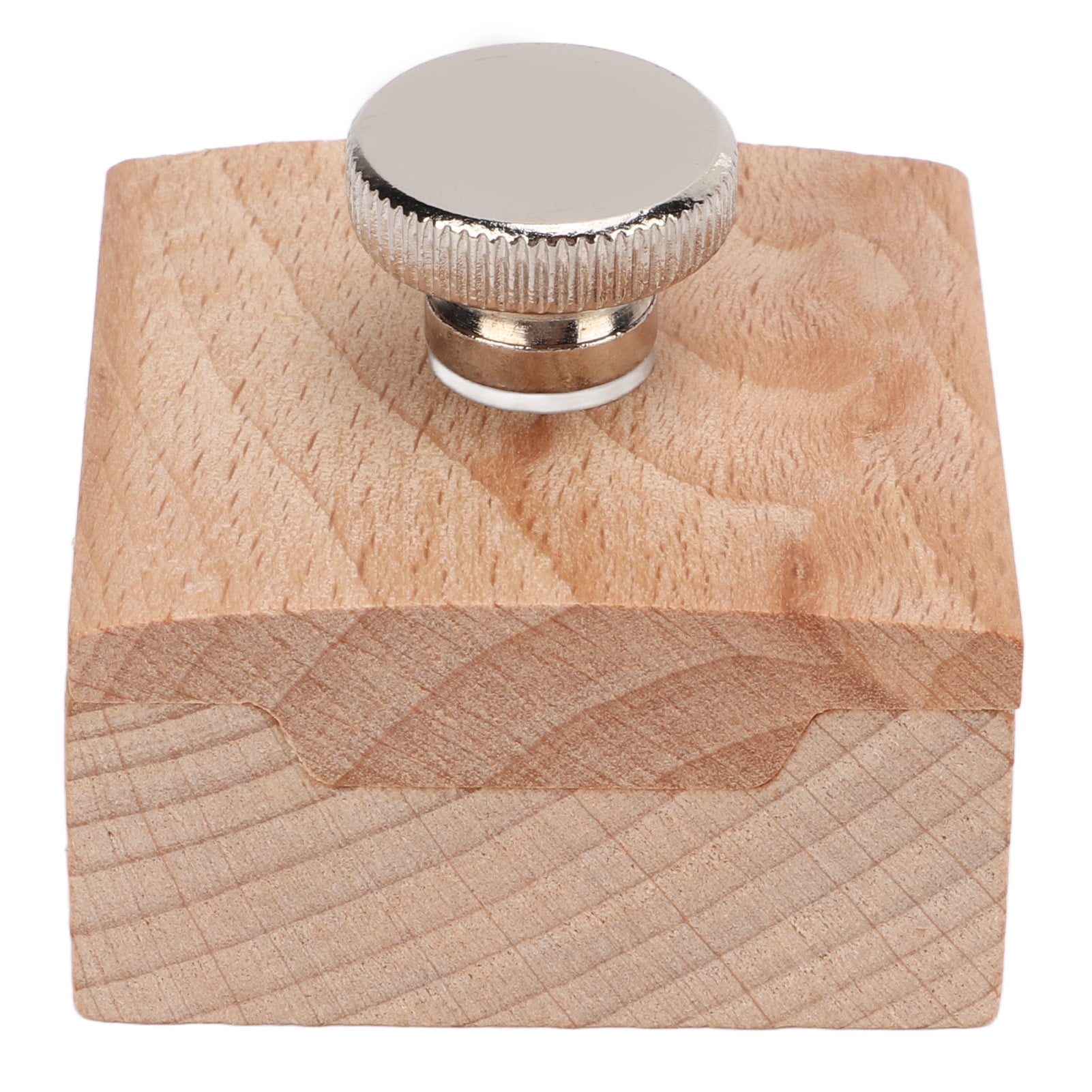 Wooden Sandpaper Block, Versatile Hand?Made?Leather?Tools? Ergonomic