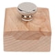thumbnail image 5 of Bloque De Lijado De Madera, Herramienta De Lijado De Cuero Con Ergonómico De Madera De Haya, Forma De Cuña Biselada De Tetragonum Para Pulido De Bordes De Artesanía De Cuero, 5 of 7