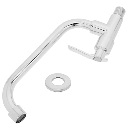 NIAIZEK Wall Mounted Single Kitchen Sink Faucet Finish Home Use