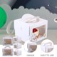 thumbnail image 4 of KAKOWELY cajas de panadería con ventana, contenedor para pasteles, caja de embalaje para pasteles, 4 of 4