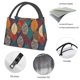 thumbnail image 4 of Fotbe Autumn Leaves Bolsa Térmica Portátil con Estampado, Bolsa de Entrega de Alimentos Aislada, Bolsa Reutilizable de Gran Capacidad para Comidas y Supermercado, 4 of 6