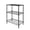 Black, variant on Hyper Tough 3-Tier Multipurpose Wire Shelving Rack, Black, 750 lbs Capacity