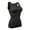 Black, variant on Women's Tummy Control Shapewear Tank Top with Built in Bra Camisole - Seamless Body Shaper Compression Tops