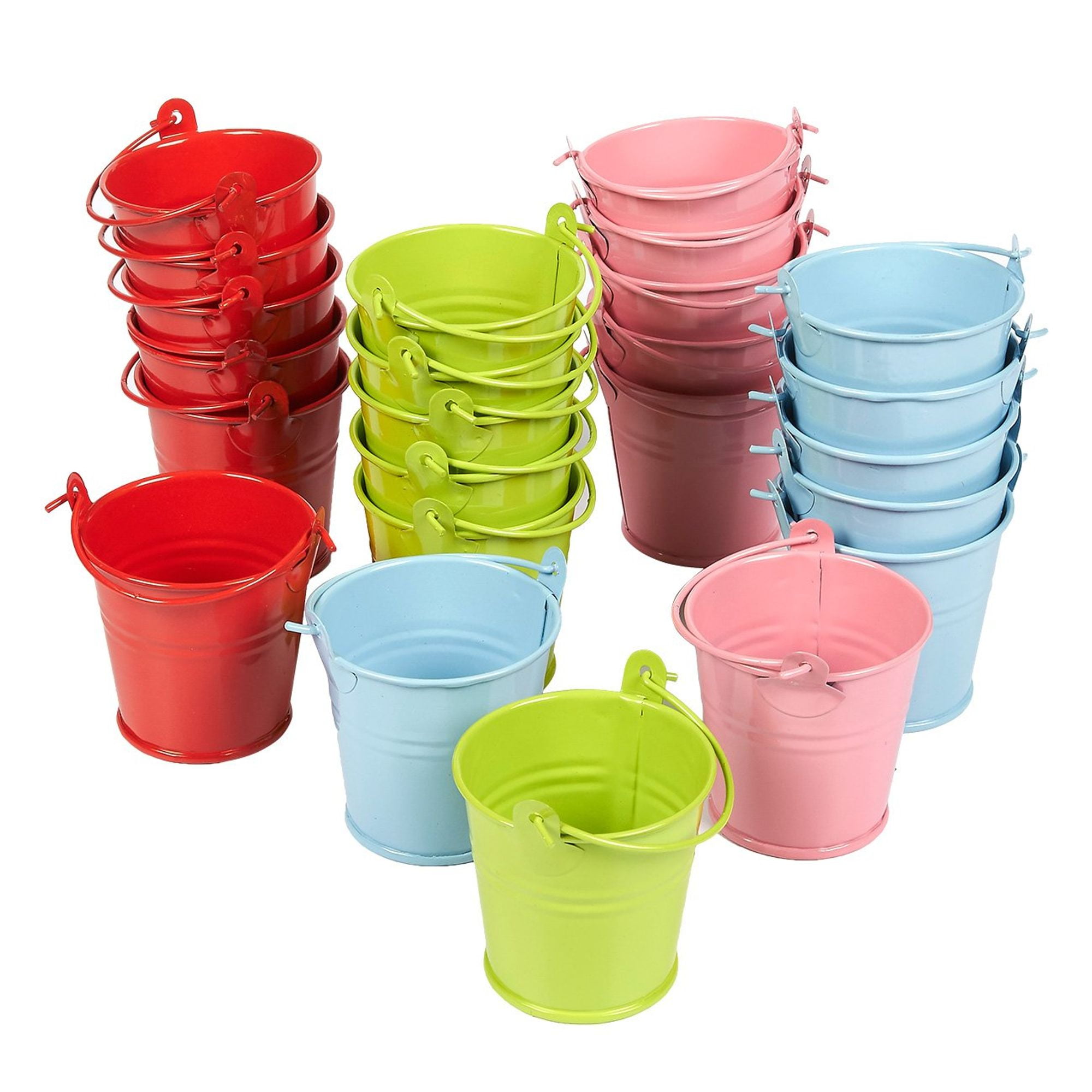 mini plastic buckets