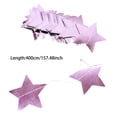 thumbnail image 3 of Guirnalda de papel con estrellas doradas, 400 cm, 7 estilos, para Navidad y fiestas de cumpleaños, 3 of 6