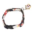 thumbnail image 3 of Cat Japanese Style Cat Collar Adjustable Japanese  Cat Collar With Cartoon Bell For Christmas  New Year, 3 of 8